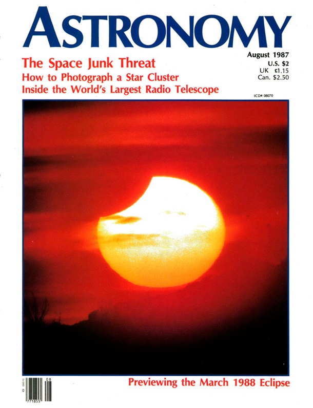 Astronomy August 1987