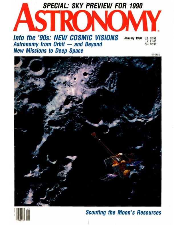 Astronomy January 1990