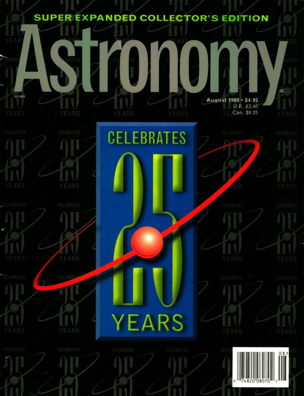 Astronomy August 1998