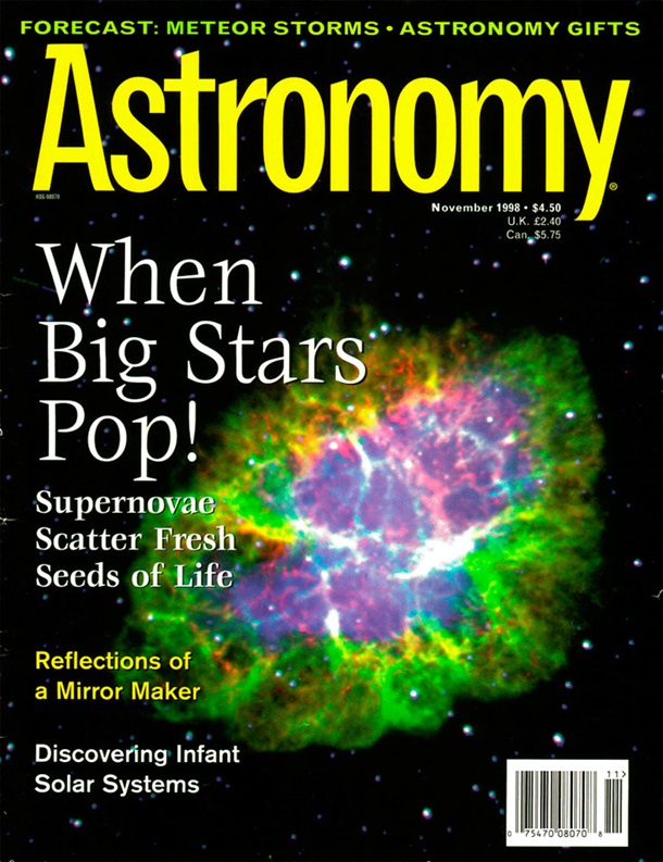 Astronomy November 1998