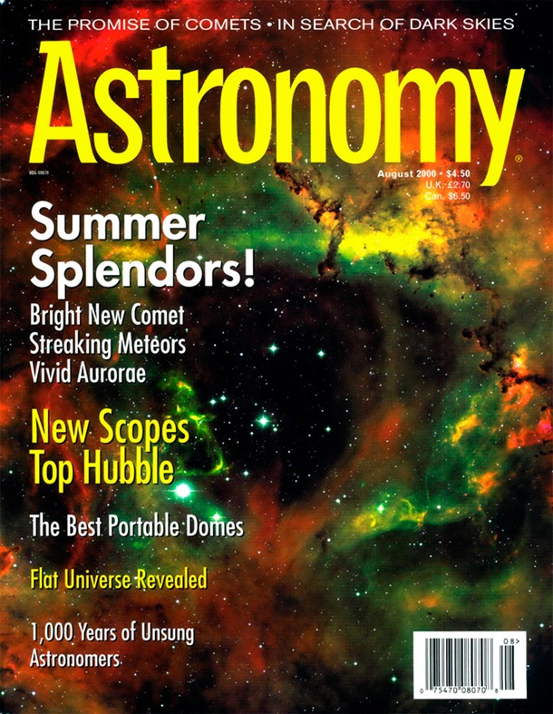 Astronomy August 2000