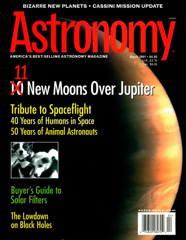 Astronomy April 2001
