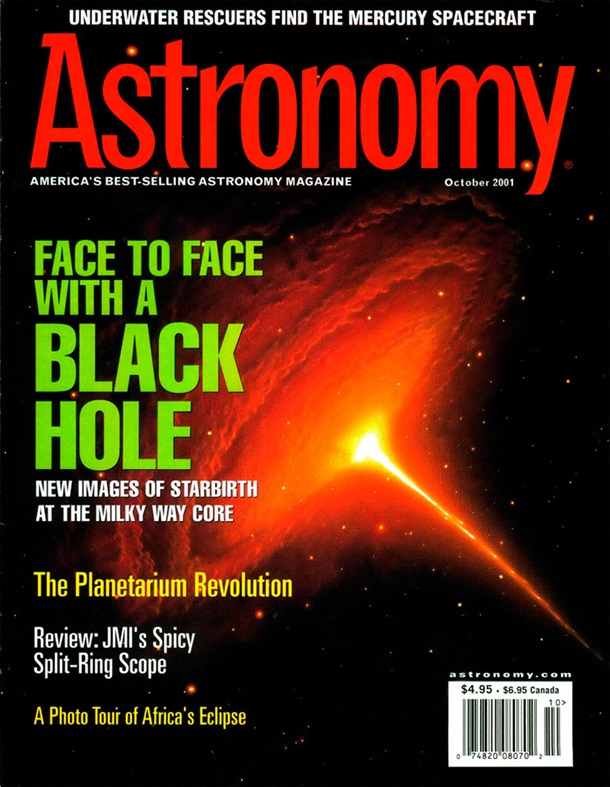 Astronomy October 2001