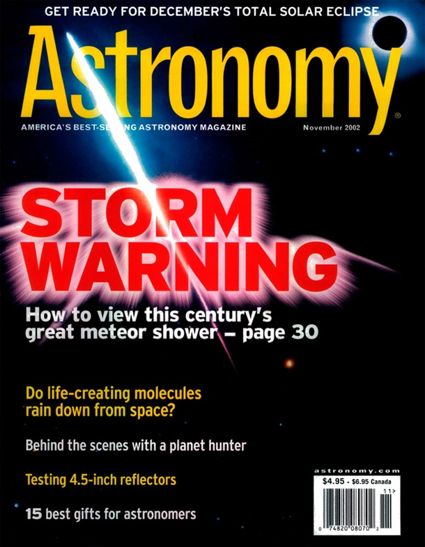 Astronomy November 2002