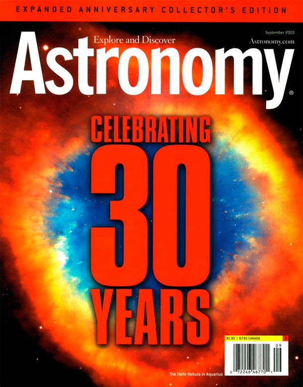 Astronomy September 2003