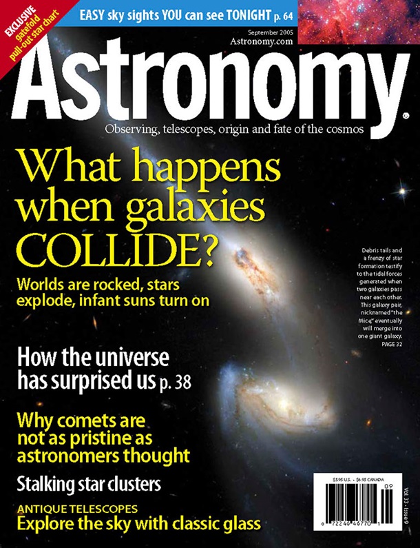 Astronomy September 2005