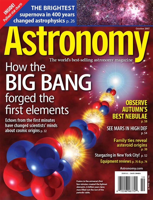 Astronomy October 2007