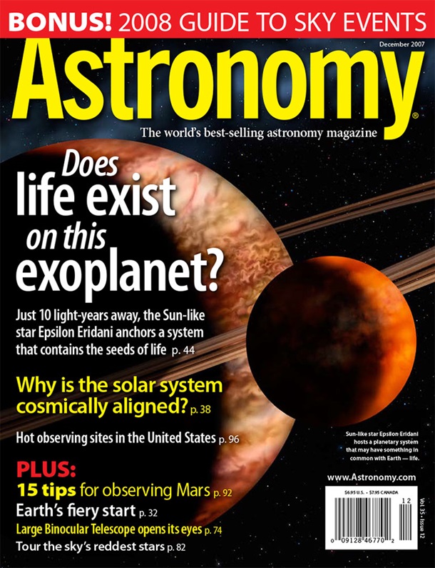 Astronomy December 2007