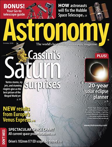 Astronomy October 2008