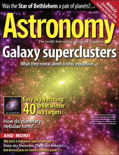 Astronomy January 2010