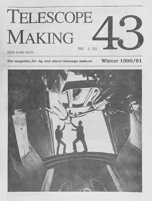 Telescope Making No. 43 (Winter 1990/91)