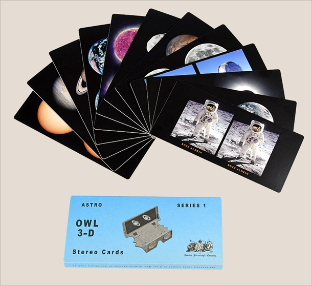 OWL 3-D Stereo Cards: Astro Series 1