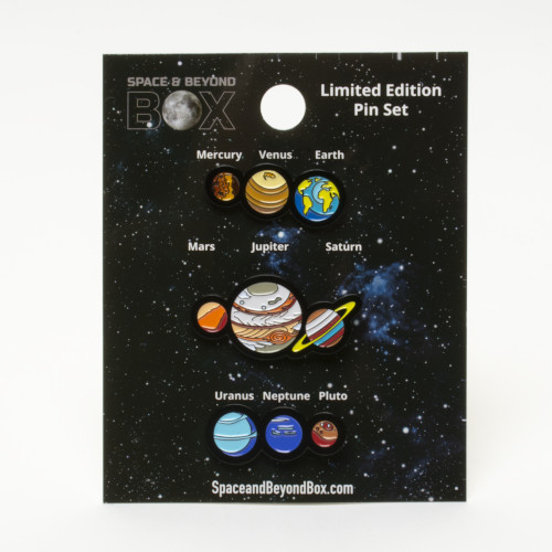 Solar System Pins - Set of 3