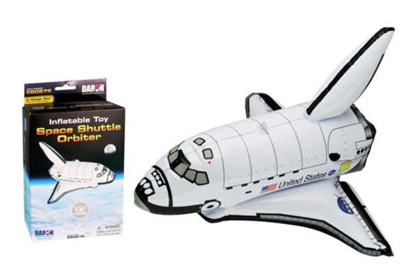 Space Shuttle Orbiter Inflatable Toy