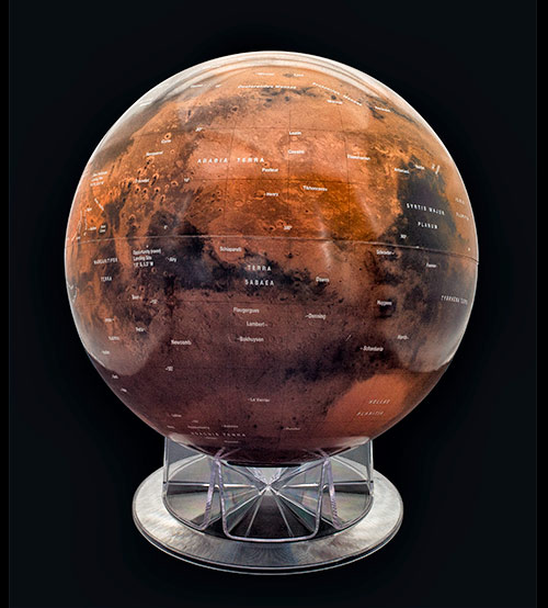 Mars Globe - 12-inch